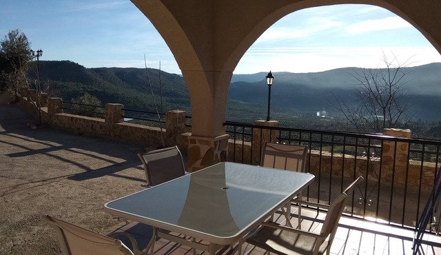 Self catering El Mirador del Segura for 4 people