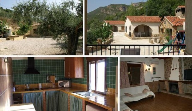 Self catering El Mirador del Segura for 8 people