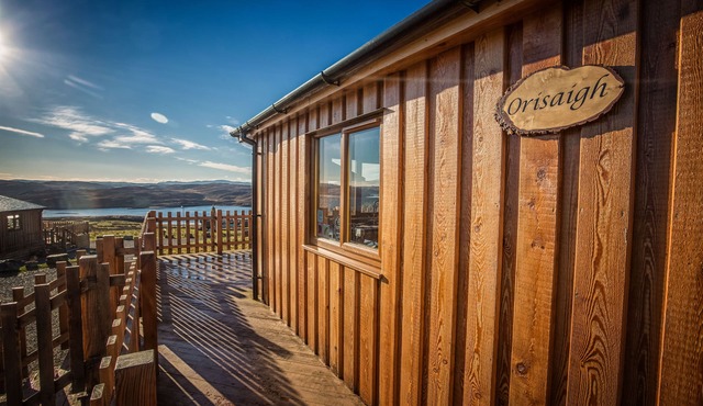 Self catering holiday chalet Orisaigh