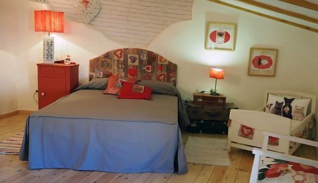 Self catering Lindos Huespedes for 17 people