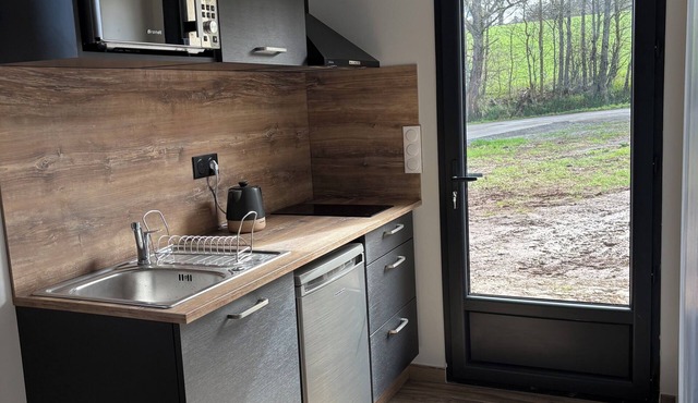 Self-contained studio in family home