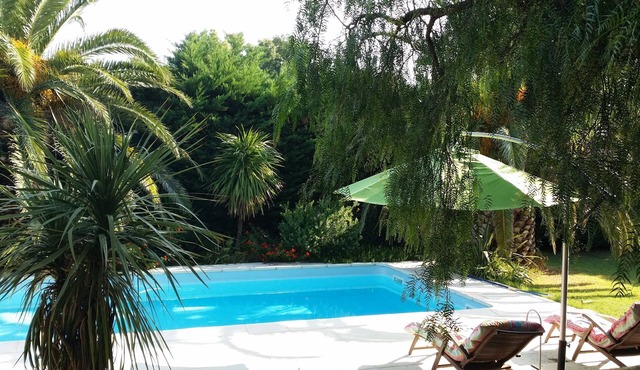 Self-contained accommodation in a beautiful villa with swimming pool, a true haven of peace