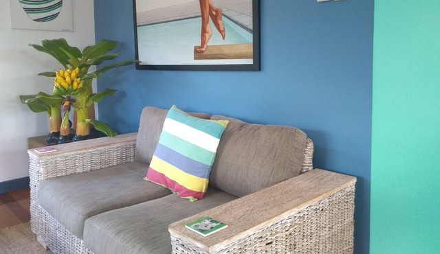 Self contained cottage amongst the treetops. All cleaning included in the price