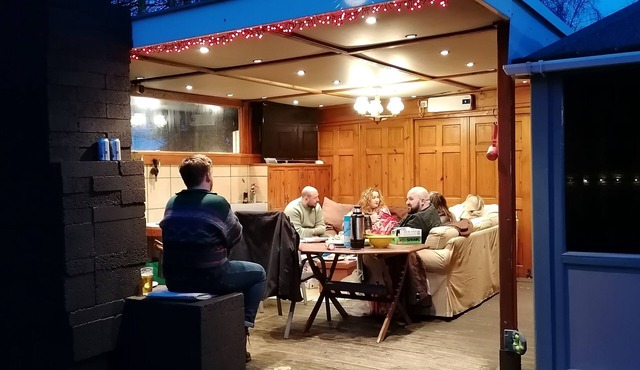 Self-contained flat can sleep up to 4