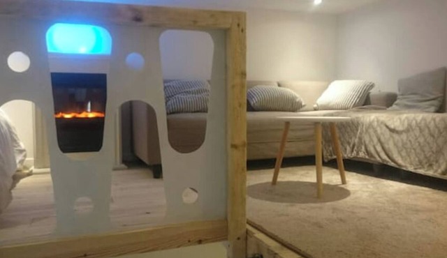 Self-contained studio with garden near the sea