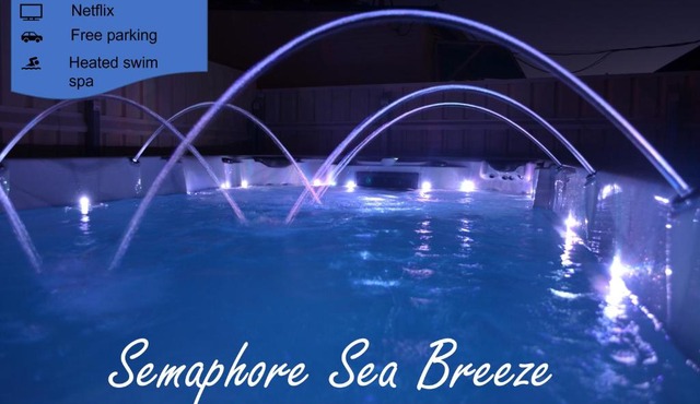 Semaphore Sea Breeze-Family Beach-Heated Plunge Pool Holiday House 4 brm 2 bath