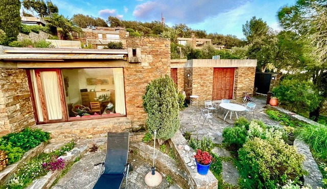 Semi-detached house with air conditioning and parking, 4 pers., Bormes-les-Mimosas