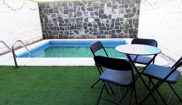 Semi-detached chalet for up to 12 guests, Pool, BBQ