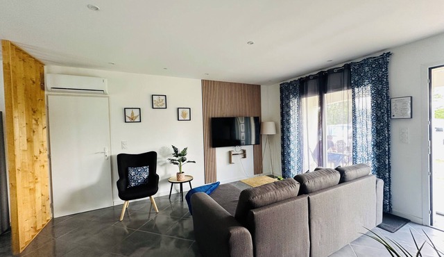 Semi-detached house ELM Wifi Peaceful Ideal stay Family, Friends and Work