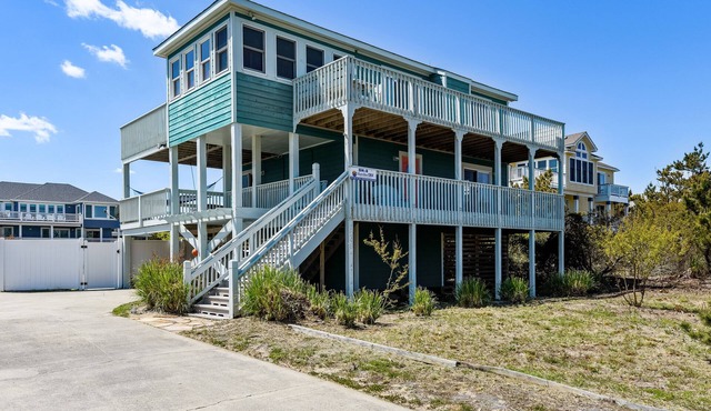 SEMIOCEANFRONT OCEAN VWS! Pool, Hot Tub, fenced yard for dogs!