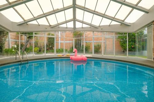 Senda Stays Oasis Pool House - 4BR, Next to Roma Sur
