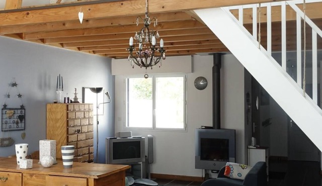 Sene, House with piano Golfe du Morbihan