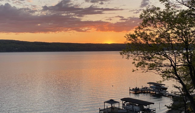 Seneca Lake Front Wine Trail Sunsets