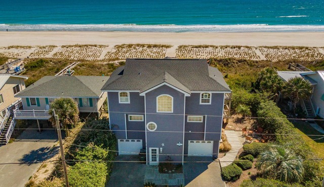 Serendipity | Oceanfront + Covered Porch!
