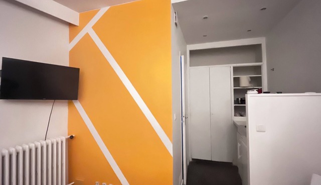 Serene 1-bedroom apartment in Boulogne-Billancourt perfect for relaxing