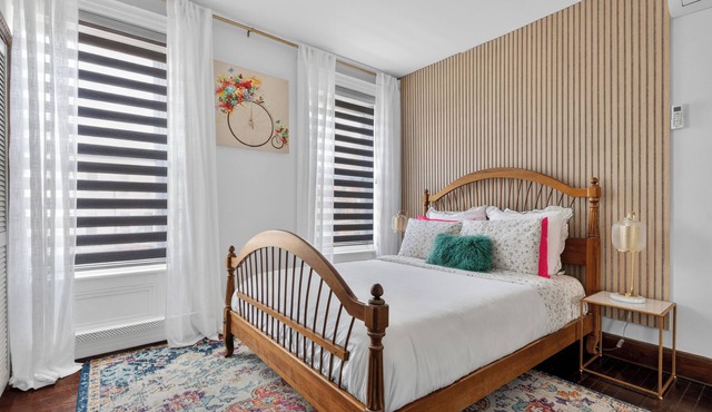 Serene 1-bedroom apartment with AC in Jersey City