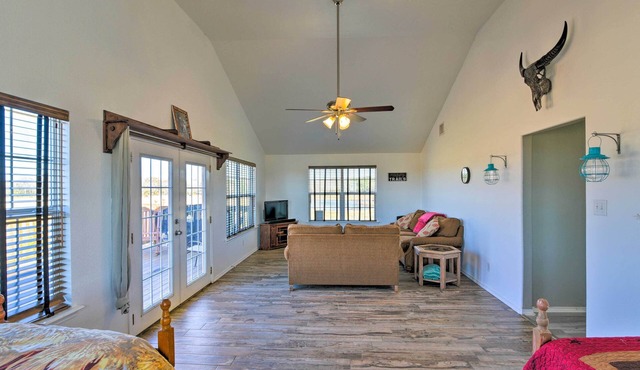 Serene 35-Acre Horse Ranch with Deck & Pond!