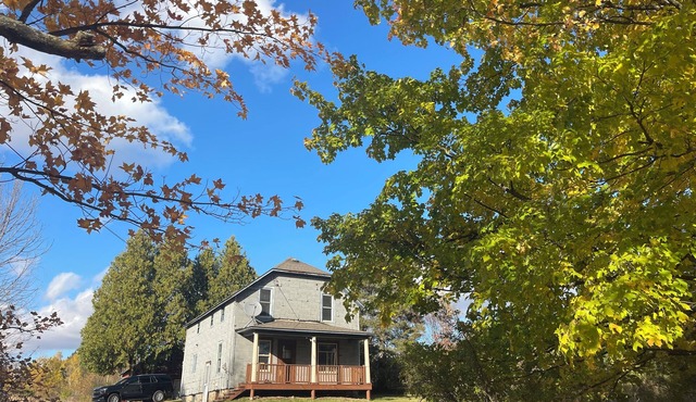 Serene 40-Acre Farmhouse Retreat in Crystal Falls, MI
