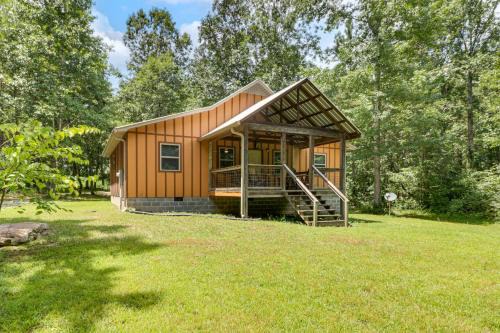 Serene and Secluded Alabama Cabin with Covered Deck!