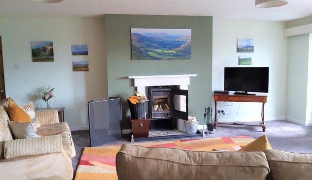 Serene apartment with woodland and mountain views in Ulpha