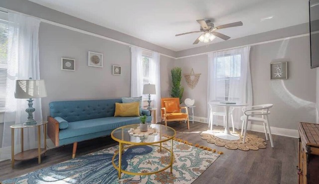 Serene Beachy Bungalow with Large Screened Porch!