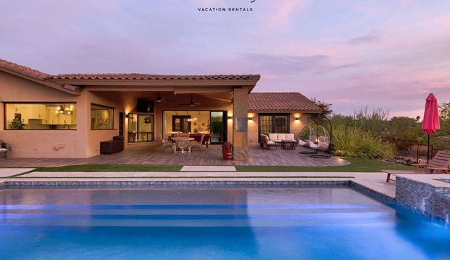Serene by LuxeKey | Pool, Spa, Shuffleboard, Horseshoe & Desert Views