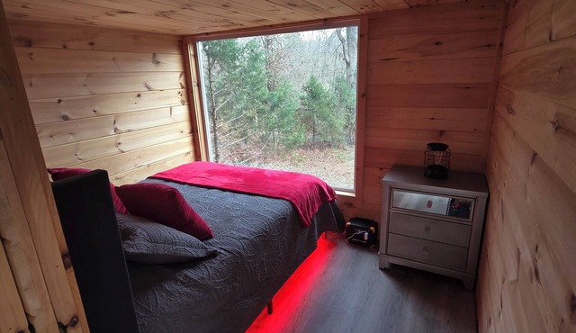 Serene cabin with a pond and creek perfect for relaxing nature adventures