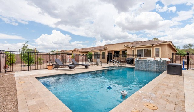Serene Desert Casa with Pool and Hot Tub