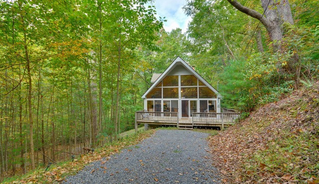 Serene Fancy Gap Cabin Retreat in Private Setting!