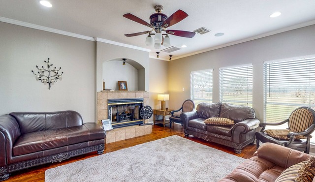 Serene farm stay with a pond, spacious porch