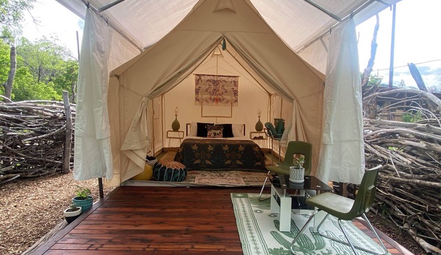 Serene Glamping: Nature & Retreat