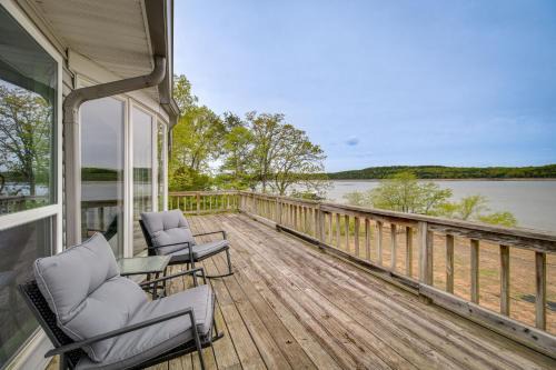 Serene Lakefront Mountain Home Getaway with Atrium!