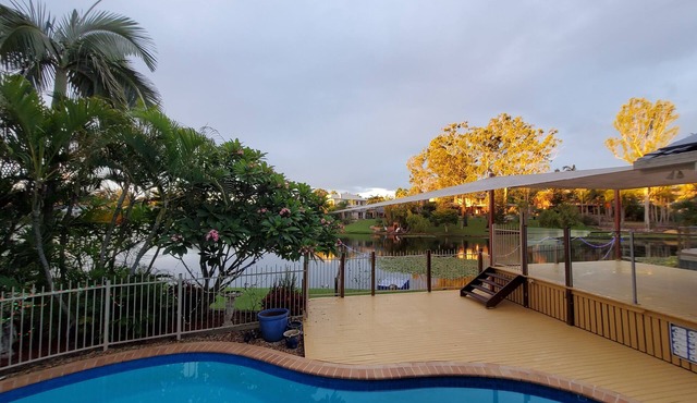 Serene Lakefront Water side Villa with Private Pool