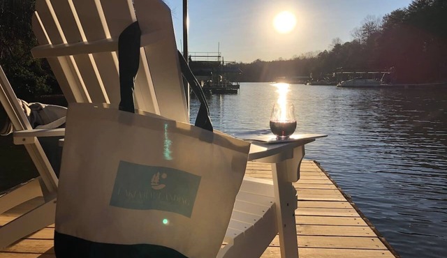 Serene Lakeside Cottage | Sunset Views | Dock | Firepit + EV Charger!