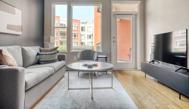 Serene LoDo 1BR w/ Pool, Gym & W/D, near Union Station, by Blueground
