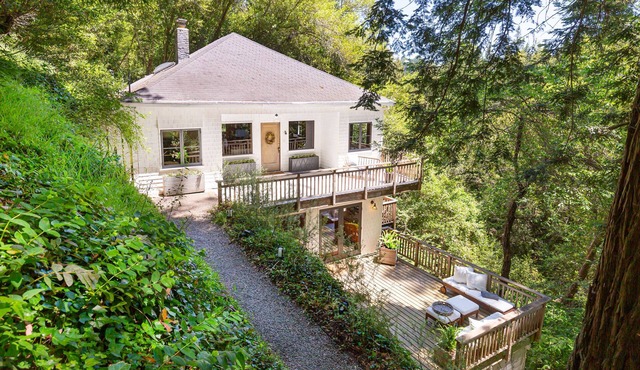 Serene Mill Valley Gem in the Redwoods