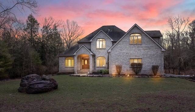 Serene Poconos Home with Private Swimming Pool, Hot Tub, Game Room & more