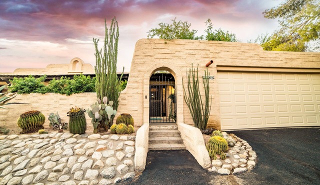 Serene Pueblo Style Townhome in Scenic North Central Tucson