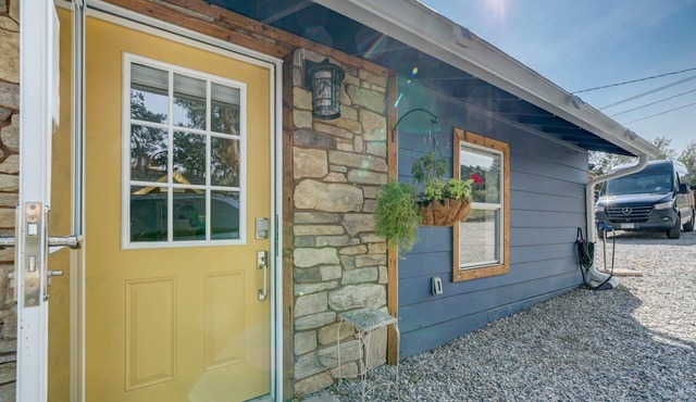 Serene River Place Retreat Unit 1, 2-bedroom condo nestled along the river in Howard, CO.