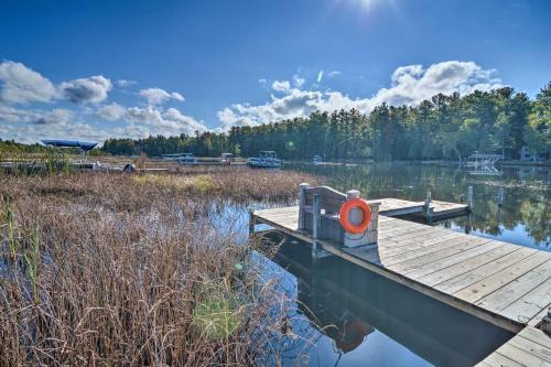 Serene Riverfront Home with Torch Lake Access!