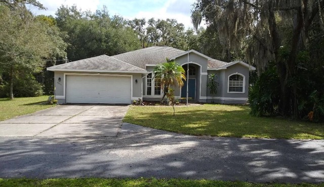 Serene Scene Country Living Home under the Oaks and Azaleas