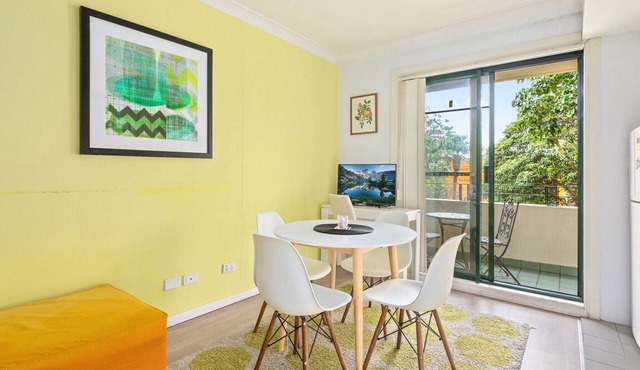 Serene Studio with Balcony in Prime Location