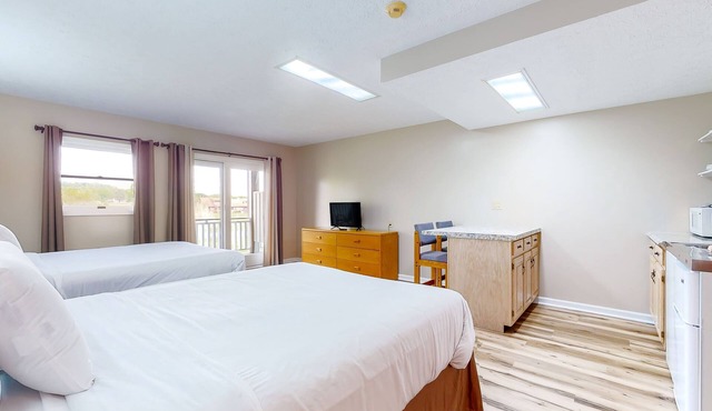 Serene Studio W Patio, Near Lake, Dog Friendly, Gym