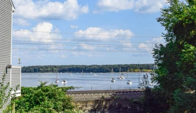 Serene Waterfront 2-Bedroom Townhome Steps from Main Street – East Greenwich