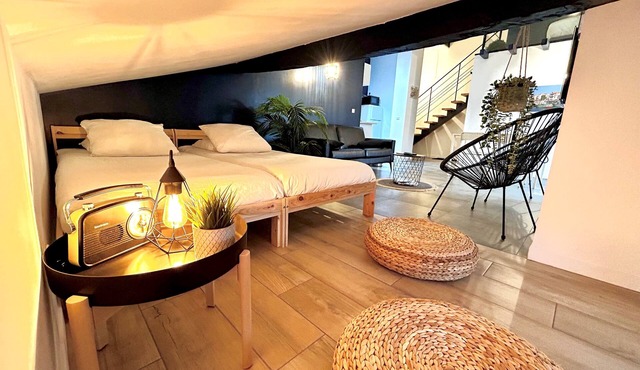 SERENITE BASQUE - Gîtes & Spa Privatif - Mountain view loft