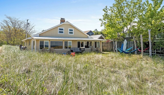 Serenity Beach, just steps from the beautiful shores of Lake Michigan.