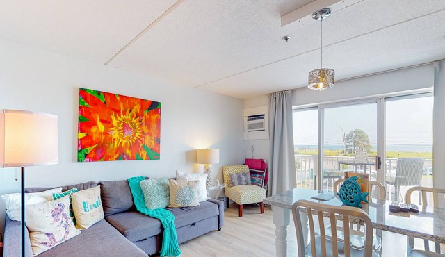 Serenity by the Sea Beach Condo with Free WiFi, Shared Pool, & Ocean Views