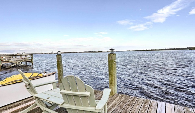 'Serenity by the Sea' Home w/Dock - 6 Mi to Beach