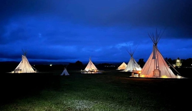 Serenity Meets Style: Original Tipi Glamping in Fort Washakie, WY