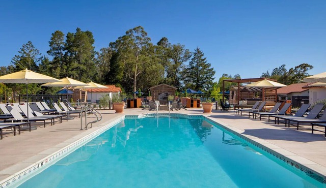 Serenity Now: Your Santa Cruz Retreat with Deck, Pool & Fireside Relaxation